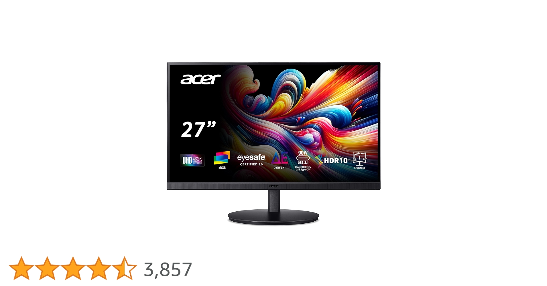 Acer CB272K 27インチ UHD 3840x2160 Acer CB272K Bmiprux 27