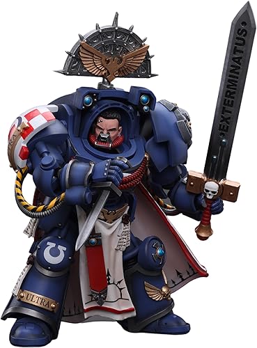 Miniatura 9 de JoyToy Warhammer 40,000 118 Figura de acción Ultramarines Honour Guard 1 Colección de figuras modelo (4.88 pulgadas)