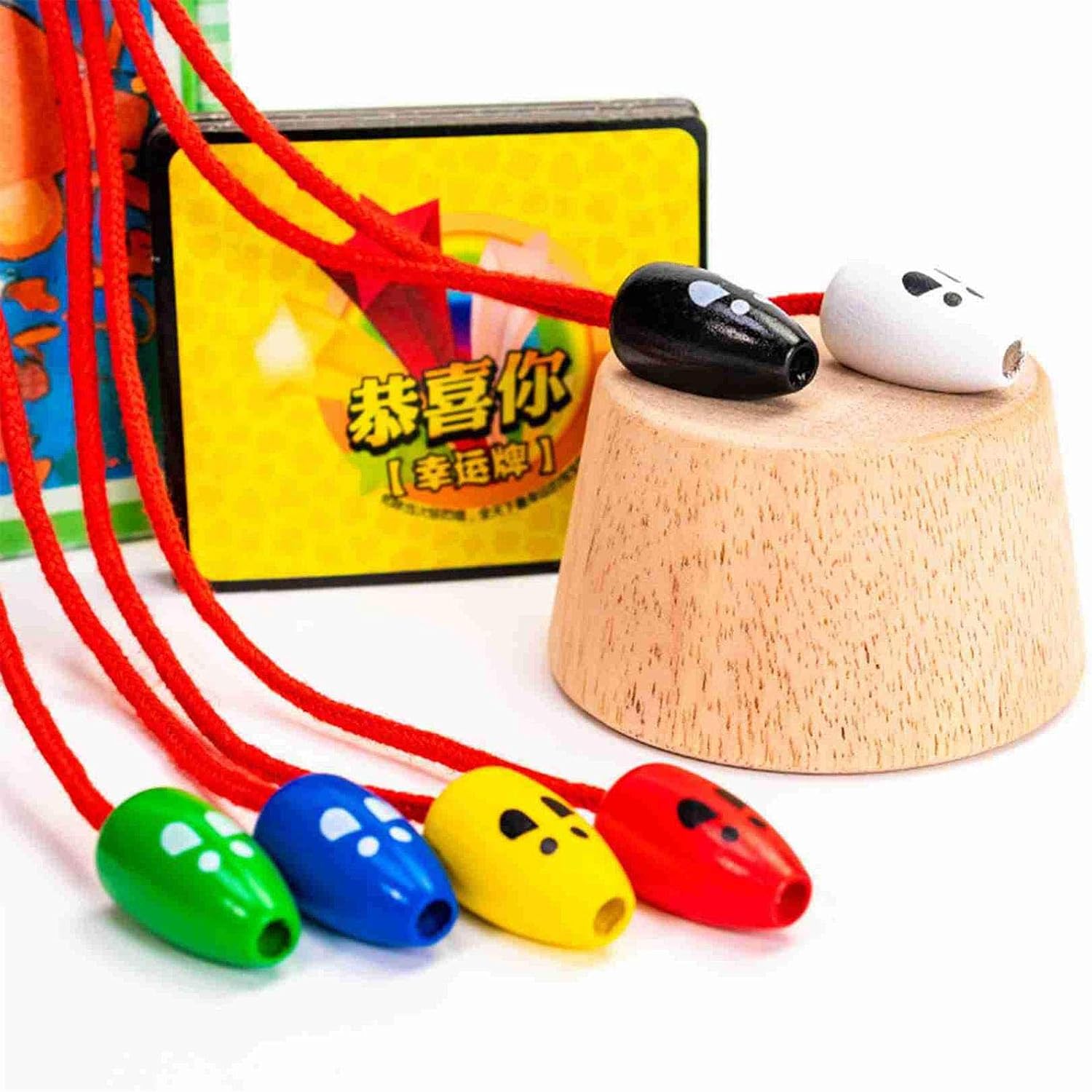 Buy Glueckind Wooden Mouse Catching Game Cat Catch Mouse Desktop Game Creative Children Interactive Wooden Toys Exercise Reaction Online In Taiwan B08sk8brjy