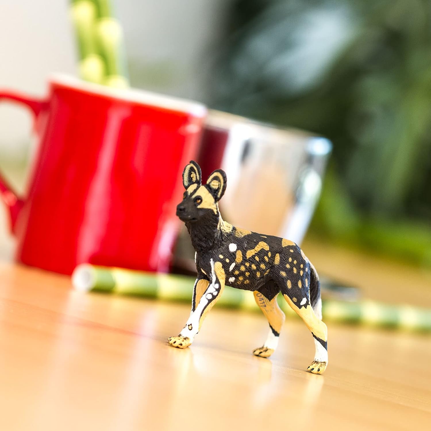 Safari Ltd. Wildlife Collection - African Wild Dog Toy - Non-Toxic and BPA Free - Ages 3 and Up