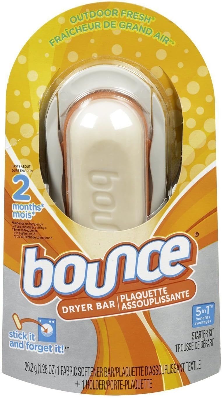 Bounce Dryer Bar Fabric Softener High Efficiency Outdoor