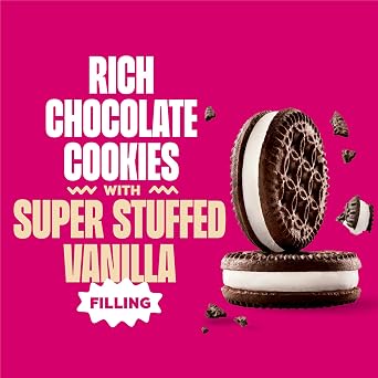 Glutino Super Stuffed Chocolate Vanilla Cream Cookie, 11.1 Ounce