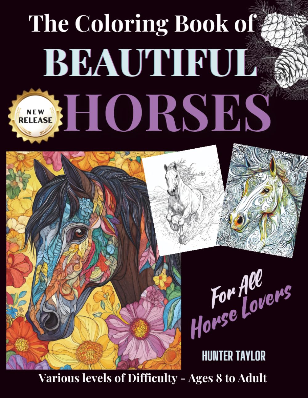 The Coloring Book of Beautiful Horses