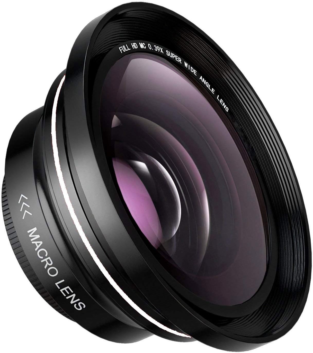 72MM 0.39x FamBrow Professional HD Wide Angle Lens with Macro Portion,Camera Lenses Kit for Digital Video Camera Camcorder