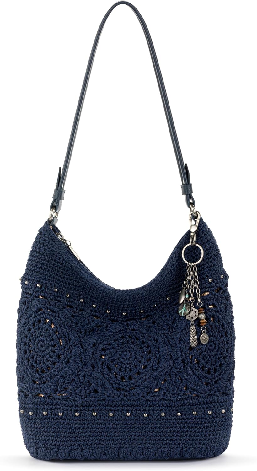 The Sak womens Sequoia Hobo Bag in Hand-crochet