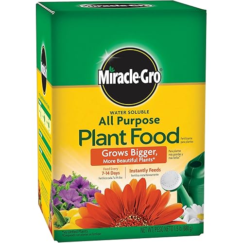 Miracle-Gro Water Soluble All Purpose Plant Food, 1.5 lbs