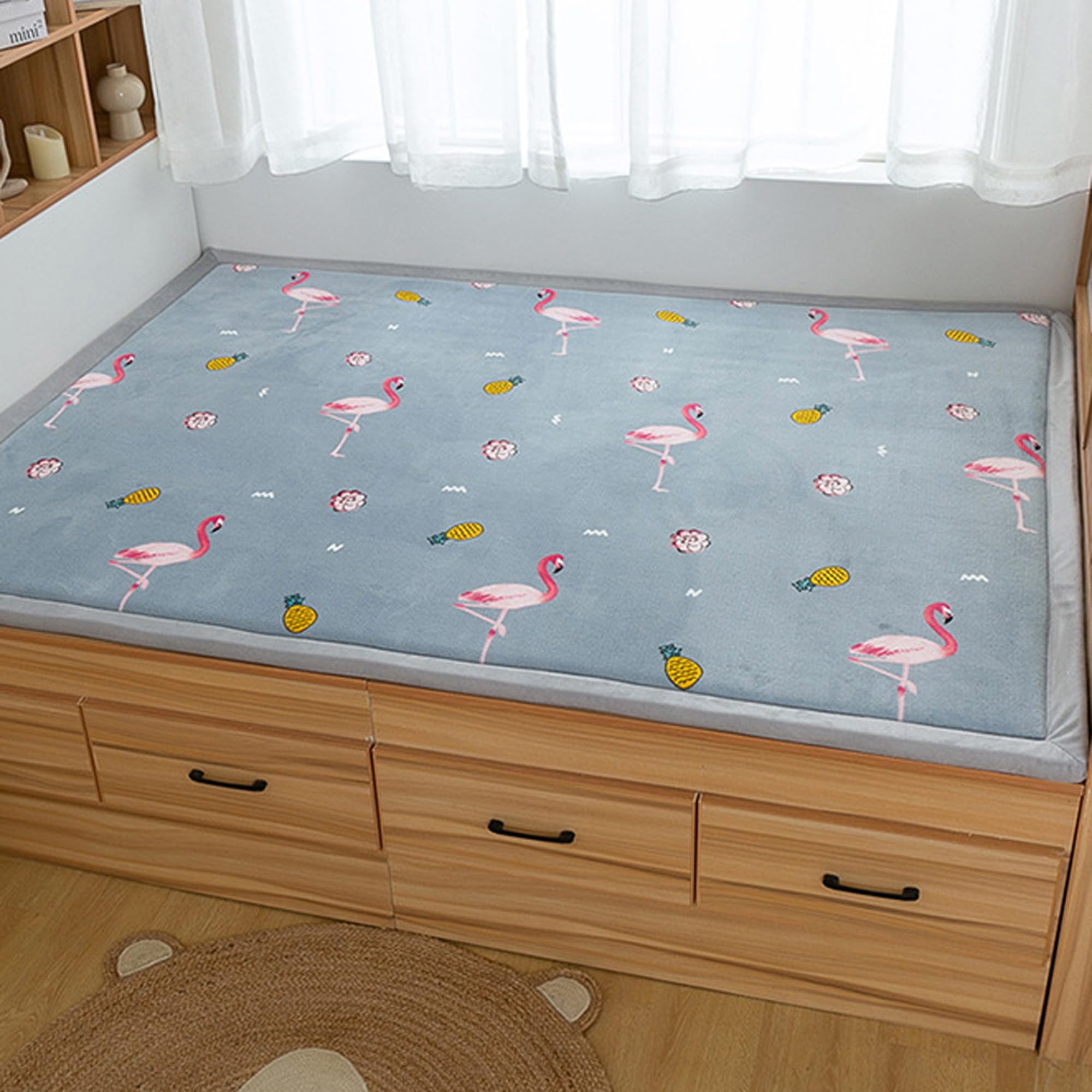 Tapis de sol moderne antidérapant et lavable grand format pour intérieur propre