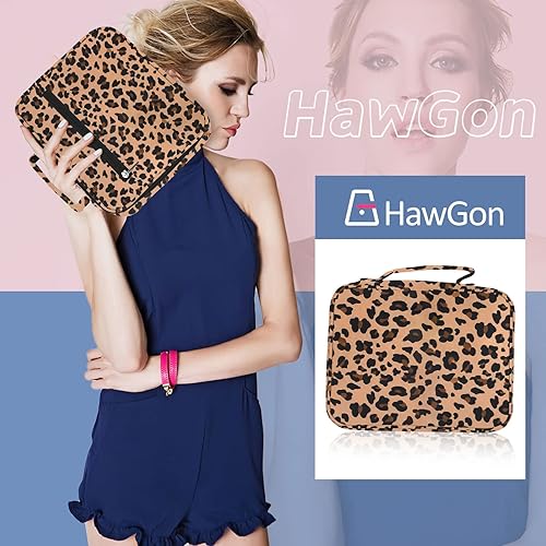 Miniatura 6 de HAWGON Funda para la Biblia para mujer, estuche de Biblia para hombres, organizador multifuncional de papelería, organizador de estuches para