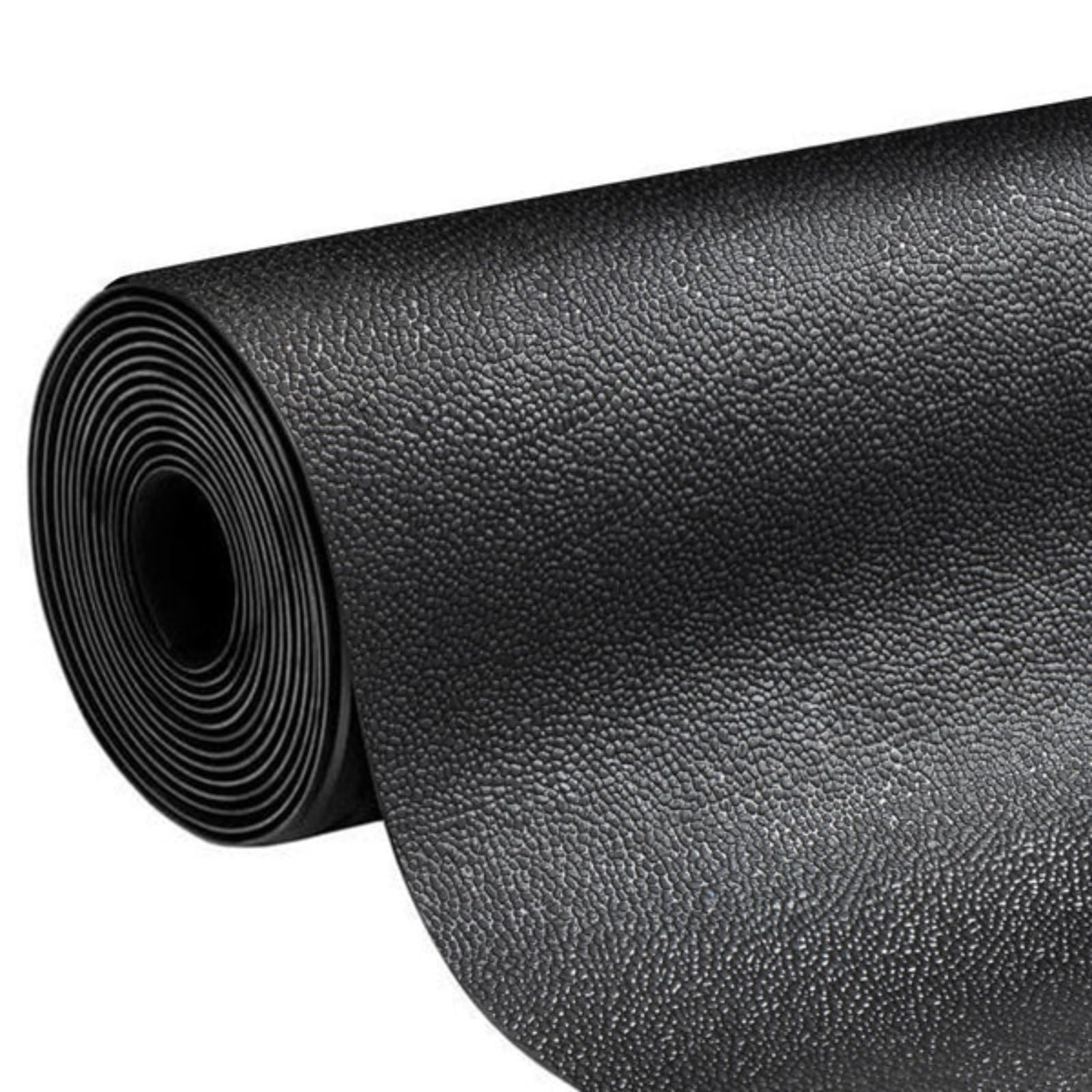 Floordirekt Gummimatte Meterware - Gummiläufer in vielen Strukturen - Antirutschmatte - Bodenbelag (Orange-Peel GW3006, 100x700 cm)