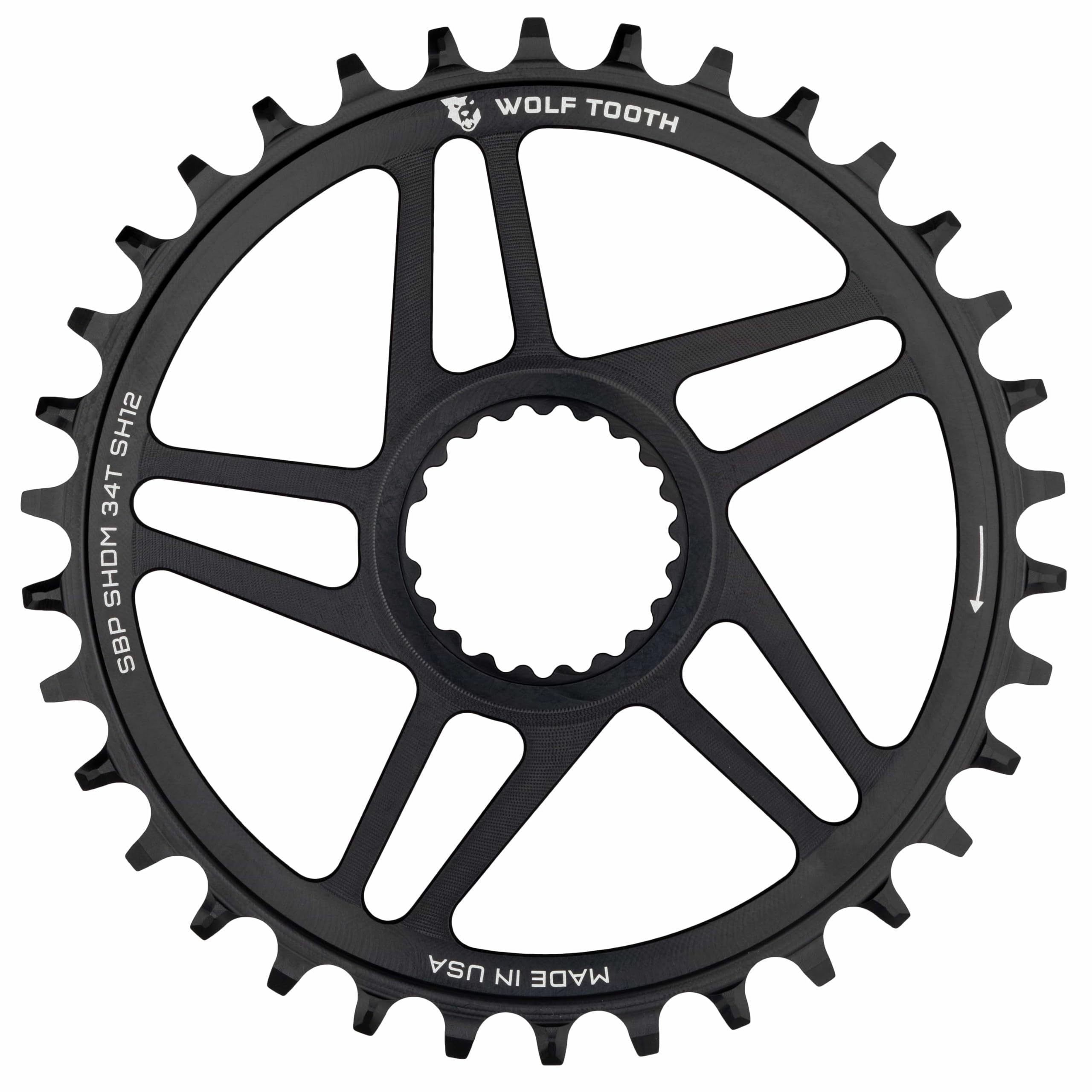 ルタリクエスト Amazon | ウルフトゥース(Wolf Tooth) Direct Mount Boost Chainring