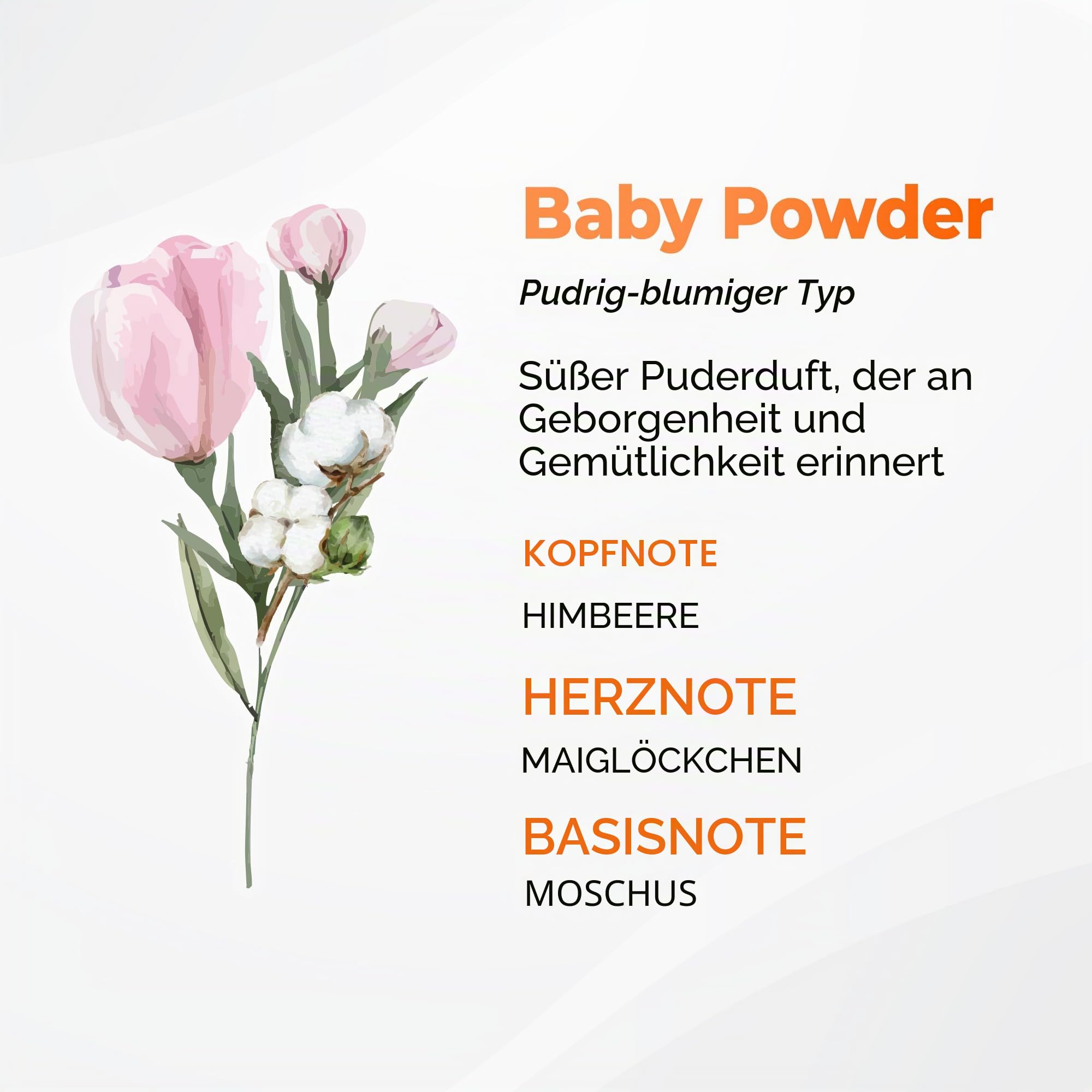 KUNDAL reiner body wash 500ml (babypuder)