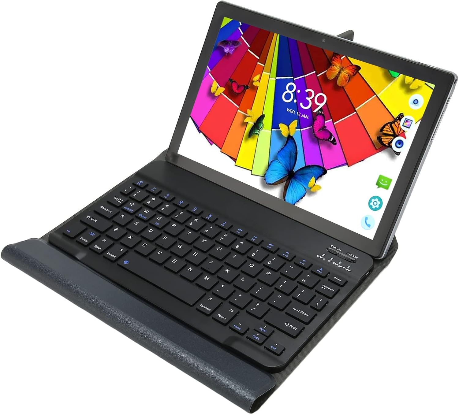 Tablet Android 13 10.1” 128GB - Teclado + Mouse + Capa – 6GB RAM