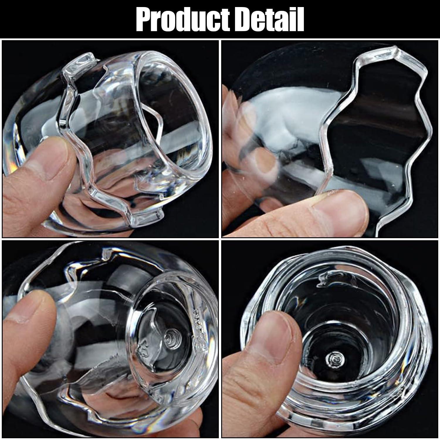 1 Articulo Porta Palillos de Dientes, Porta Palillos de Acrílico, Caja de Almacenamiento de Palillos, Caja de Palillos con Forma de Huevo, Adecuado para Restaurantes, Bares, Hogares (Transparente)