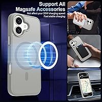 Vista 299 de MOCCA - Funda magnética resistente para iPhone XR de 6.1 pulgadas, compatible con MagSafe, funda con protección contra caídas de grado militar