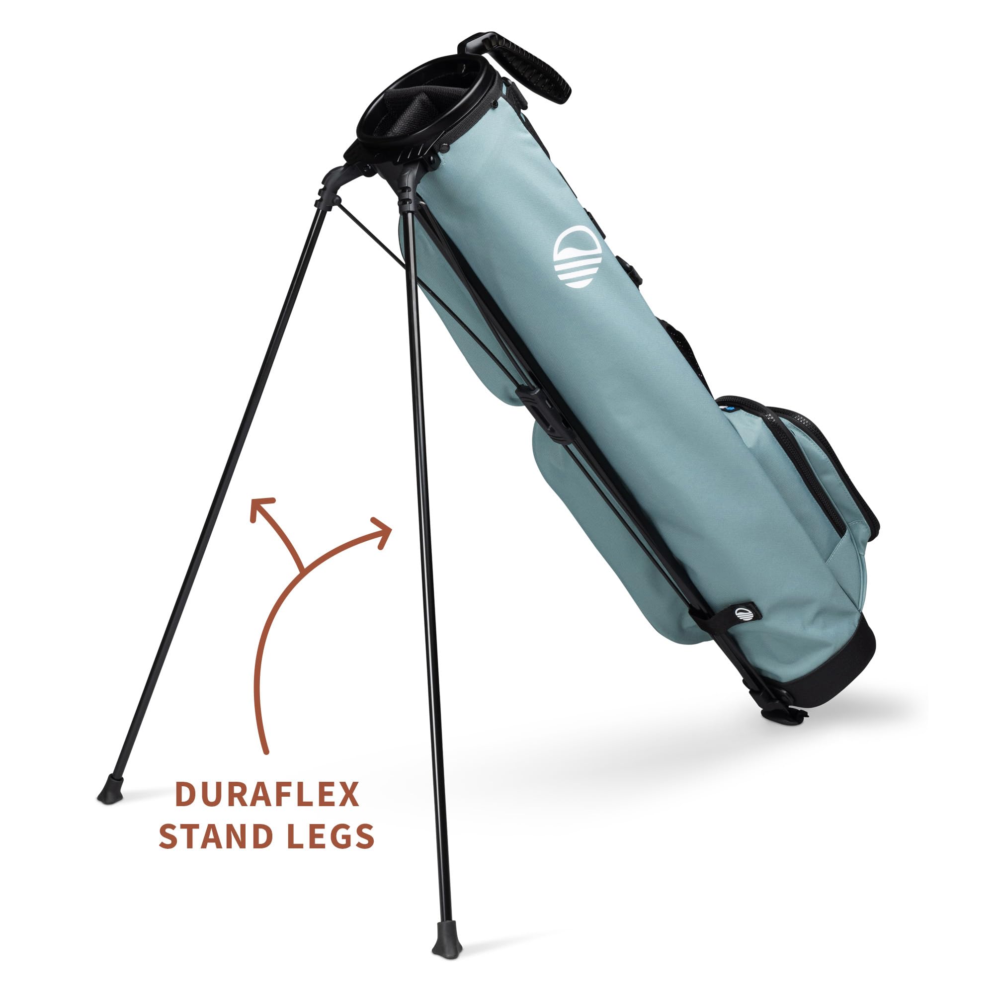 Sunday Golf Bolsa Loma XL - Bolsa Liviana con Correa y Soporte - Bolsa de Golf Pitch n Putt fácil de Transportar - Par 3 y Campos ejecutivos, 3.4 Libras