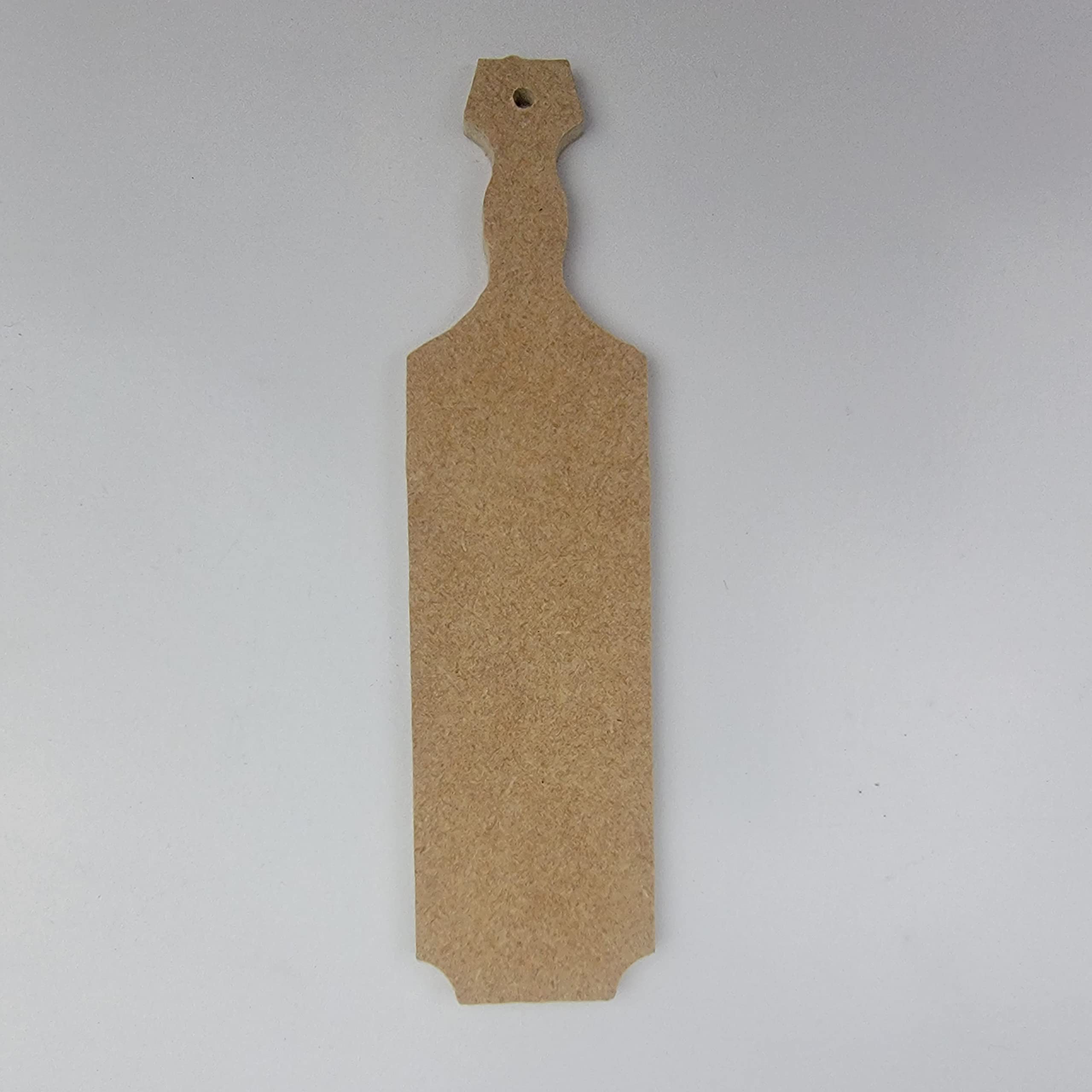 8" Greek Paddle, Unfinished MDF Art Shape by Wooden Craft Cutouts