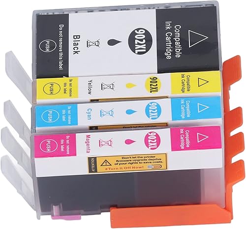 Miniatura 7 de ViaGasaFamido Ink Cartridge Combo, 4 Colors BK C M Y Ink Cartridge Set Black and Color Ink Cartridge Combo Printing Ink Cartridge for, Desktop Photo