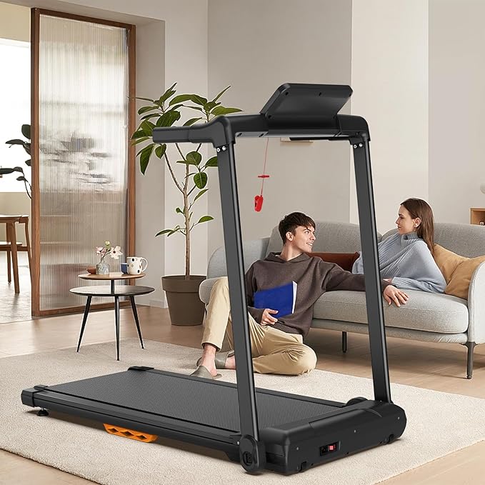 Caminadora Portátil Plegable BJZHH con Pantalla LED, Capacidad 265 LB miniatura 8