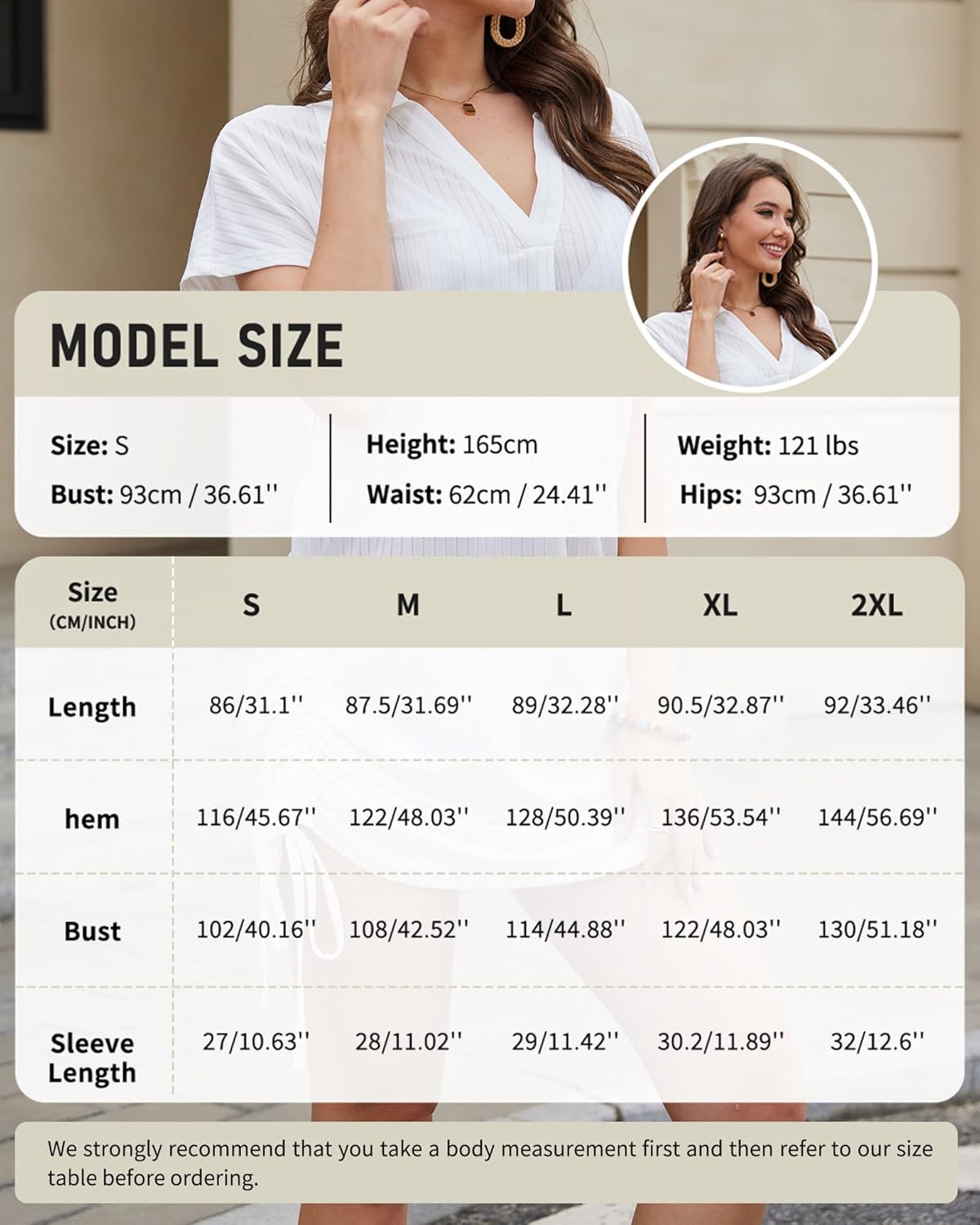 Bsubseach Swimsuit Coverup for Women V Neck Bathing Suit Cover Up Short Sleeve Bikini Dress Shirt with Pockets - Image 6