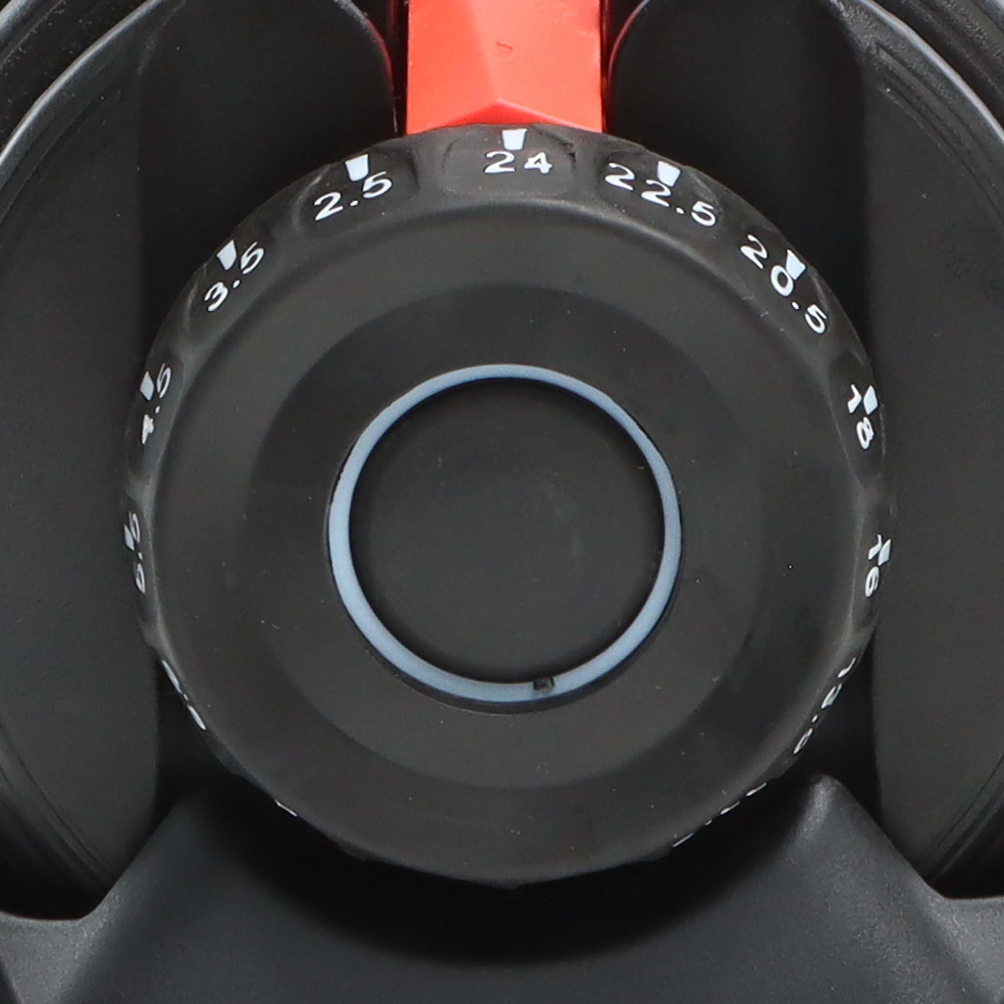 Verstellbare Kurzhantel mit Drehmechanismus Gewicht einstellbar von 2,5 bis 24 kg einstellbare Hantel Training Hantelset für Zuhause Kurzhantelset