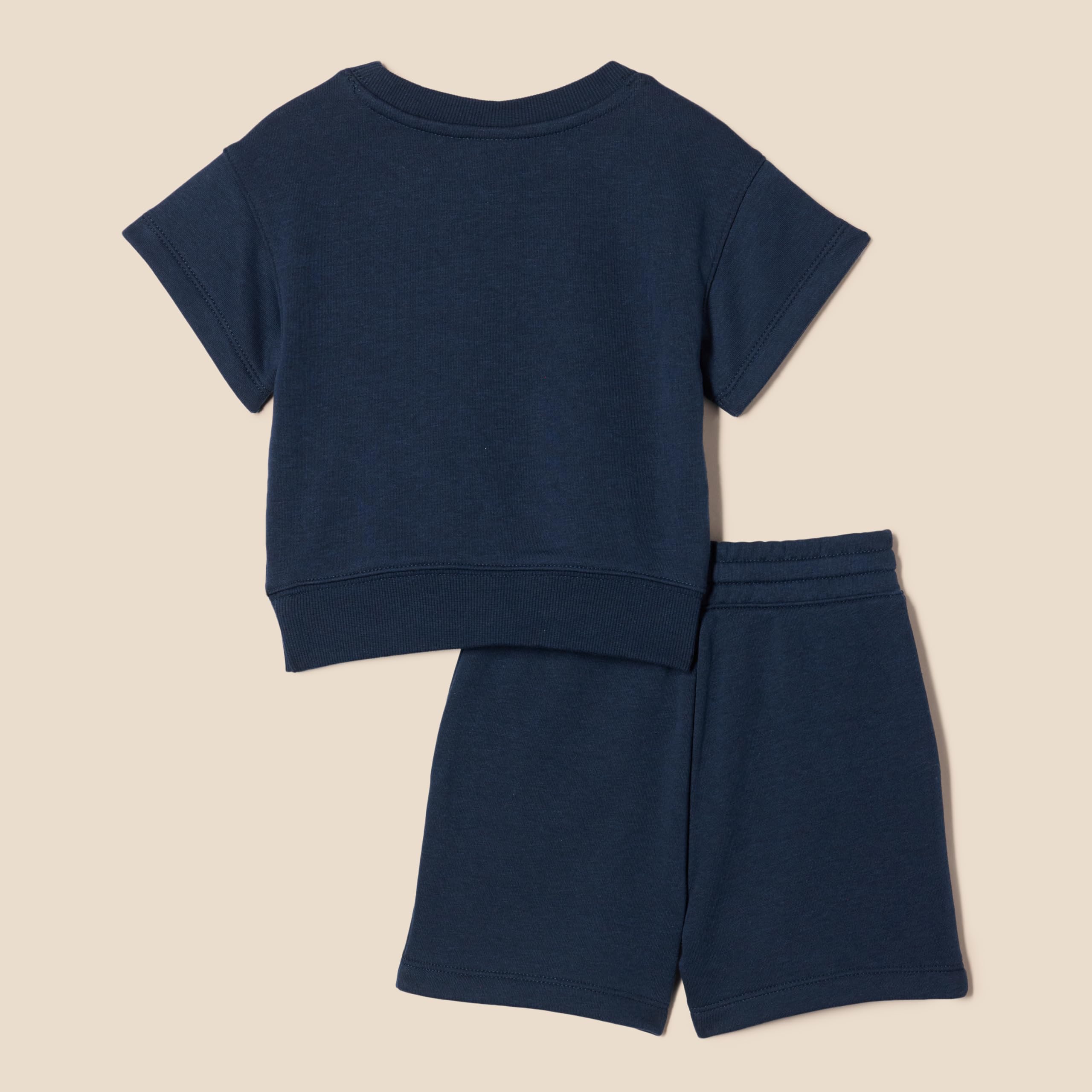 Amazon Essentials Ensemble Sweat-Shirt et Short à Coupe décontractée Garçon, Lot de 2