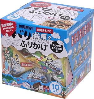 テトラ型で可愛い　静岡まるごとバリ勝男クン。ふりかけ(2.5g×10袋入)　カツオ＆とろろ昆布味
