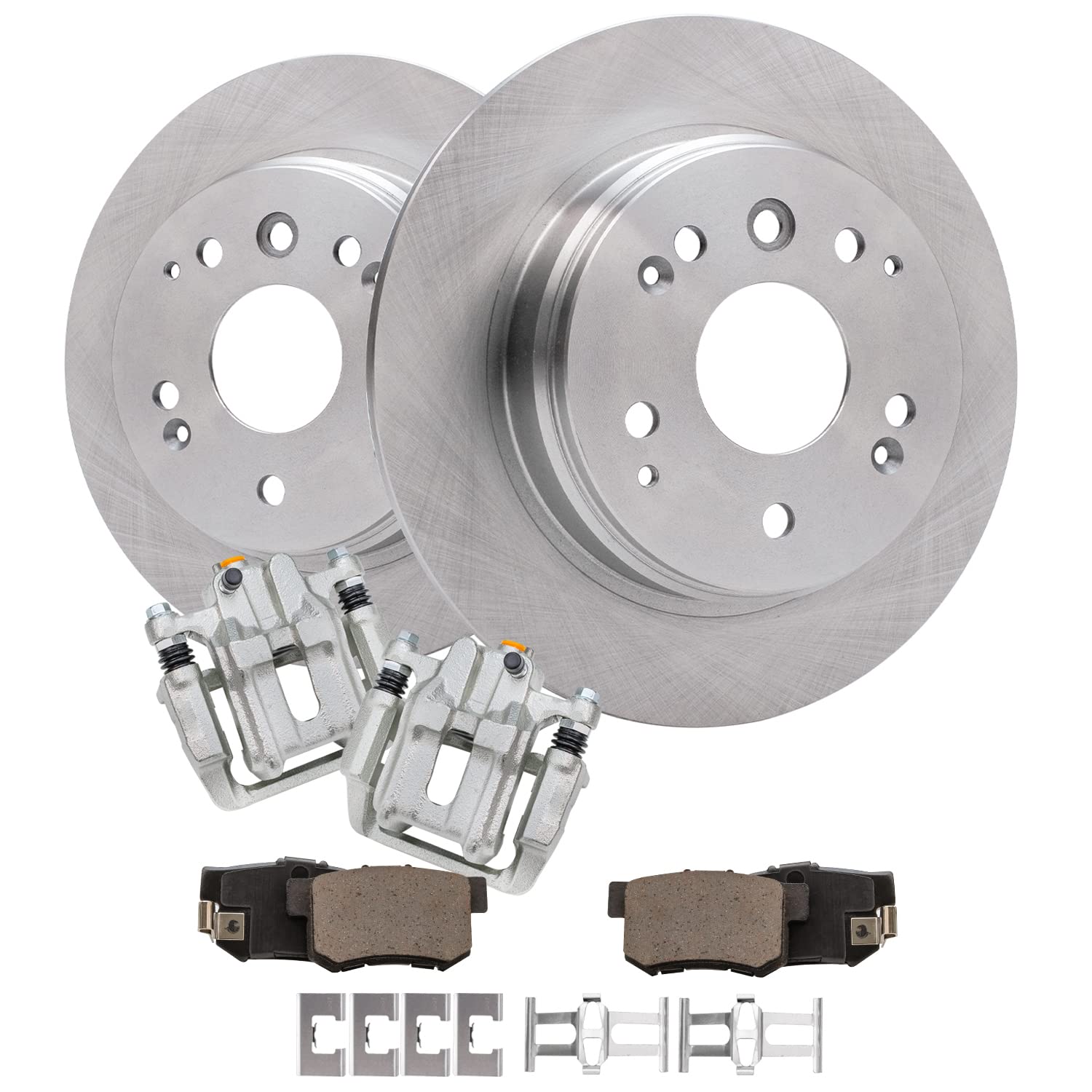 Detroit Axle - Rear Brake Kit for 2003-2011 Honda Element 2004-2008 TL