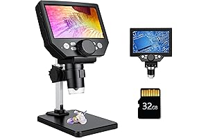 Cymatics Device: Amplify the Power of Sound with the LCD Digital Microscope