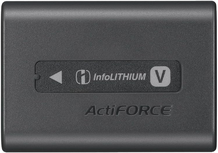 Sony NPFV50A V-Series Rechargeable Battery Pack Digital Camera Battery, Gray : Electronics