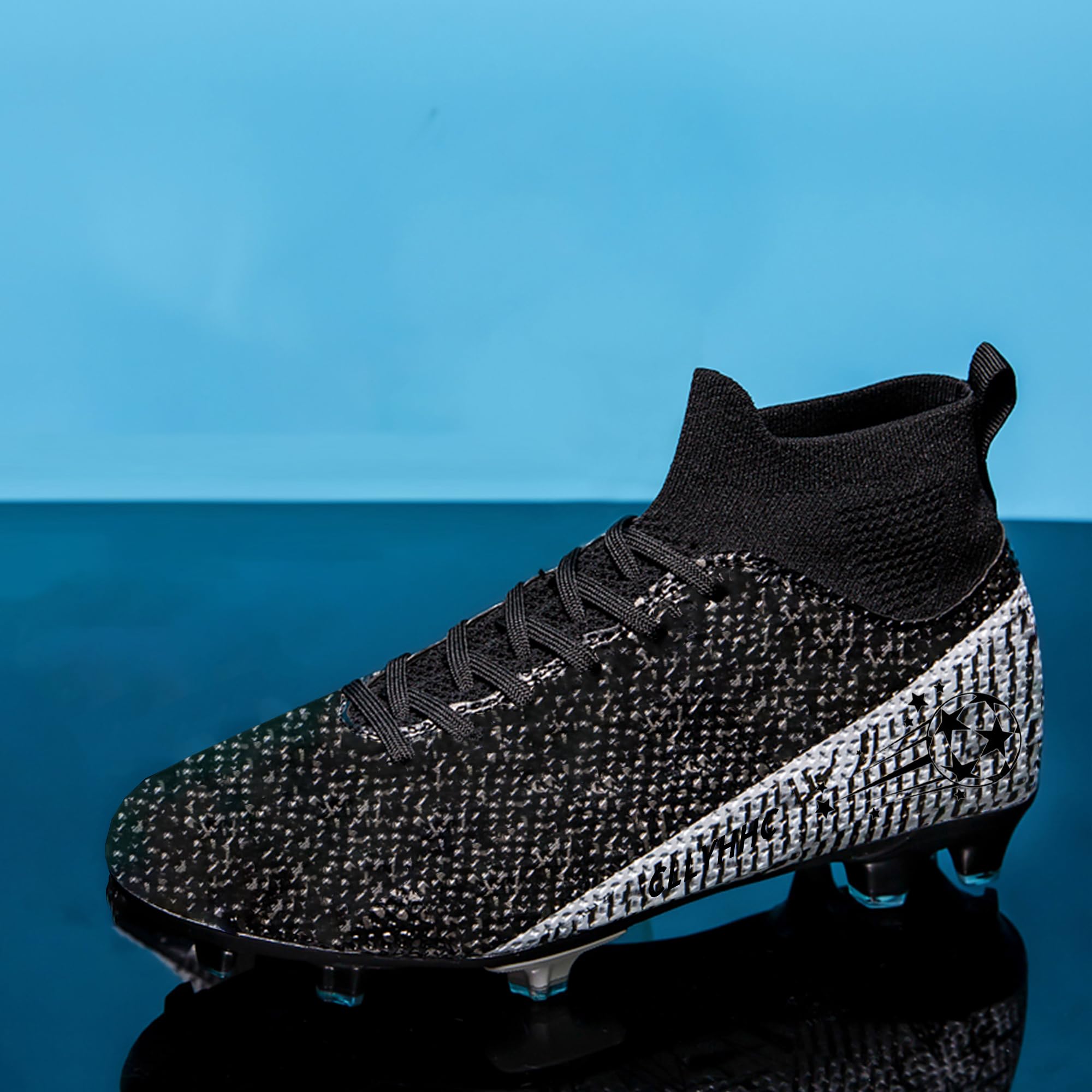 Men's Soccer Shoes Football Cleats Training Athletic Shoe for AG/FG Outdoor/Indoor Women Professional Sneaker