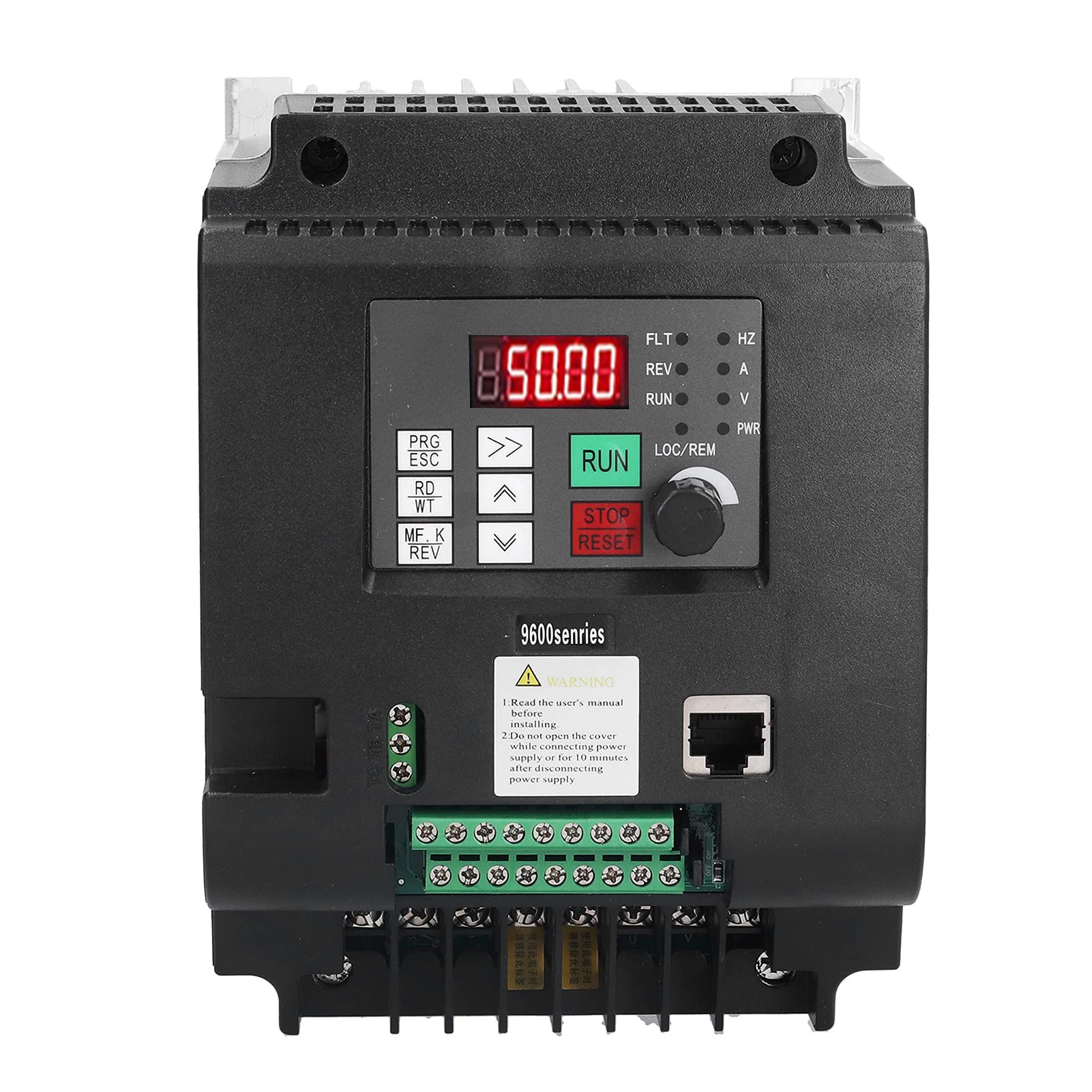 Fafeicy 5.5KW 3-Fase Control Vectorial Variador de Frecuencia