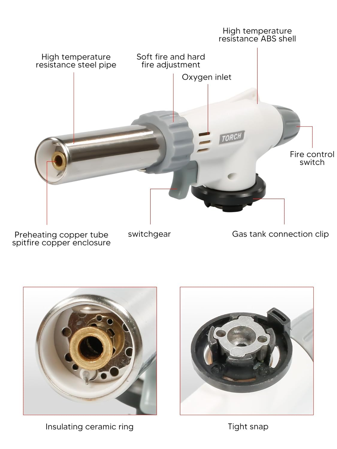 Oxalic Acid Vaporizer for Beekeeping Tools with Butane Powered