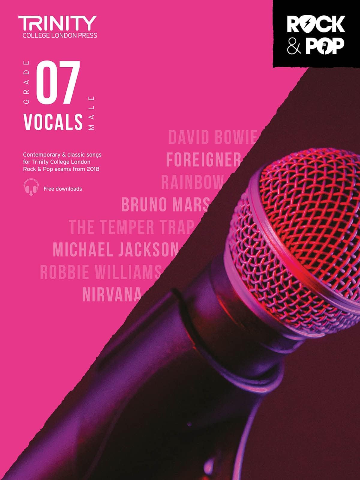 Trinity College London Rock & Pop 2018 Vocals Grade 7: Male Voice - Grade 7 (Trinity Rock & Pop)