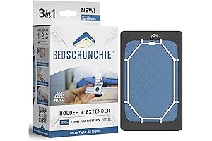 BED SCRUNCHIE Sheet Saver - Strongest and Effective Bed Sheet Holder Straps