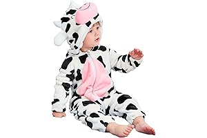 DarkCom Baby Cow Costume 6-12 Months