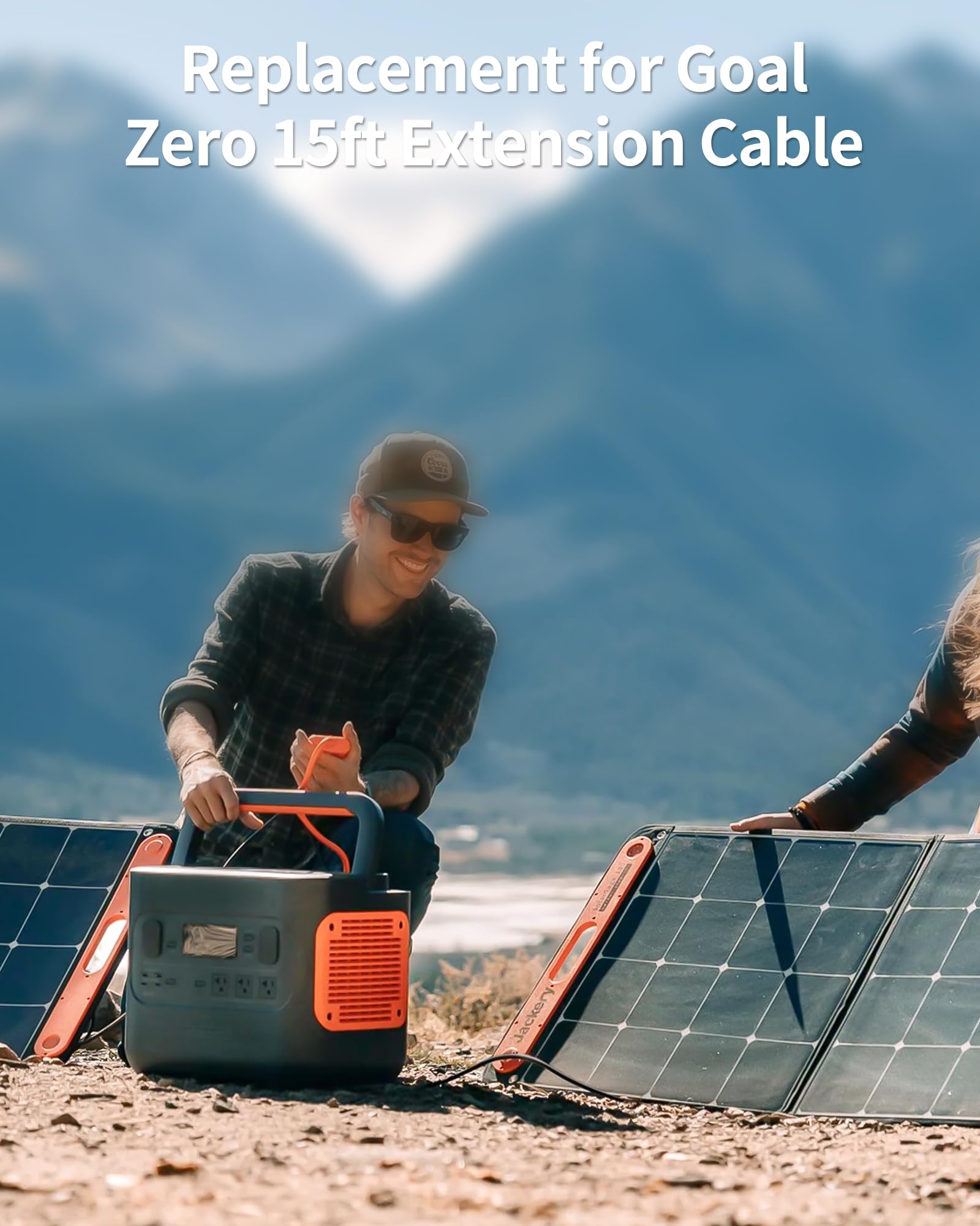 Amazon.com: 16.4 feet Cord for Jackery Solar Panel Extension Cable