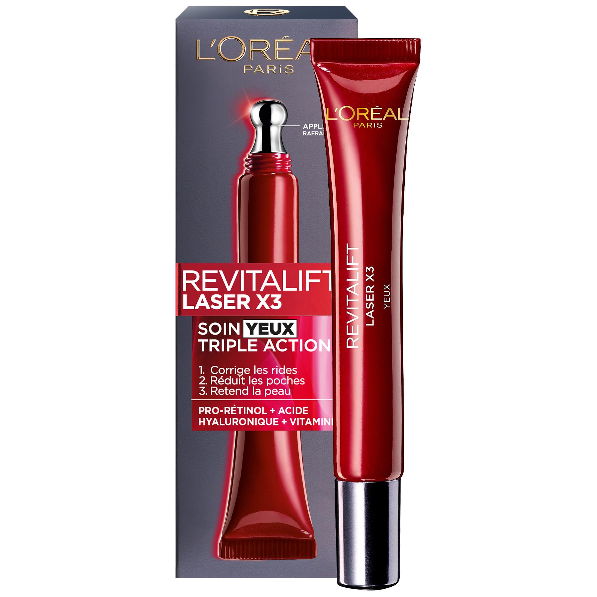 L'OREAL - Soin Yeux - REVITALIFT Laser X3 - 15ml
