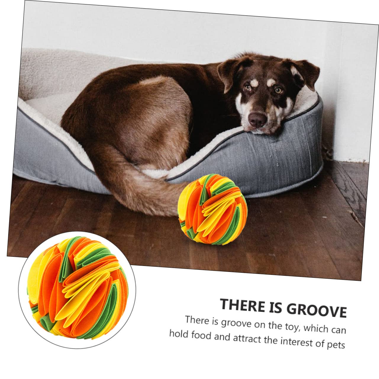 Toddmomy 2piezas Juguete Masticable para Perros Bola De Alimentación Interactiva para Mascotas Juguete De Teething para Cachorros Estimula El Olfato y Previene El Aburrimiento Material