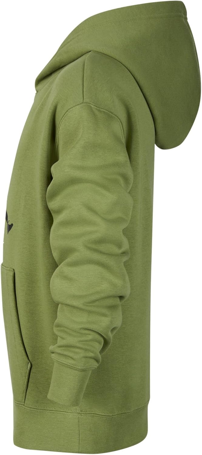 Nike Jordan MJ Baseline Pullover Big Kids Hoodie (US, Alpha, Large, Regular, Sky J Light Olive)