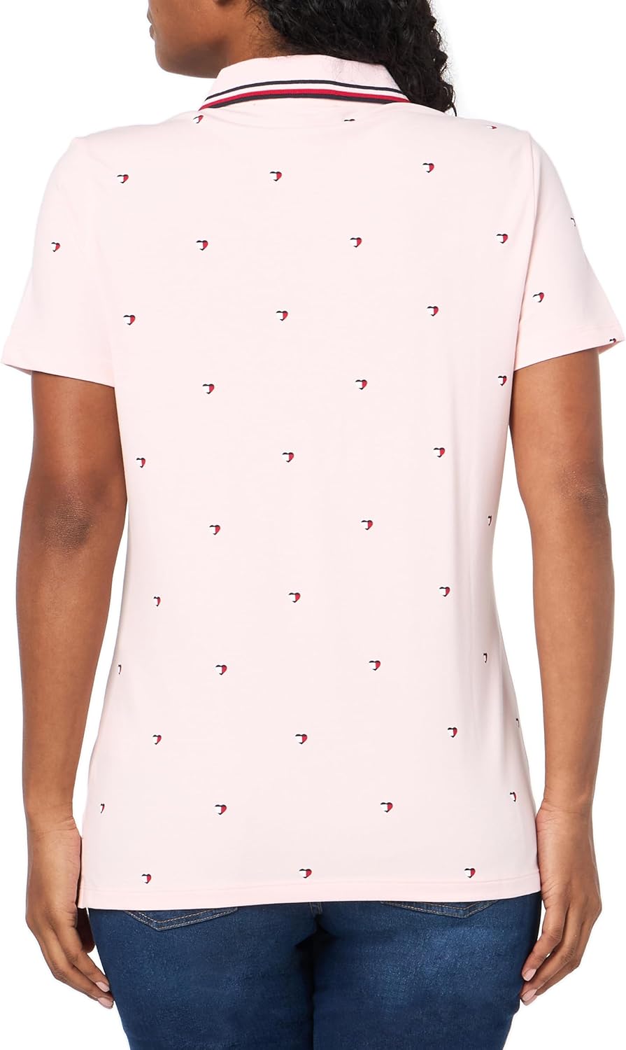 Tommy Hilfiger Womens Tommy Hilfiger Women's Polo Tee - Image 2