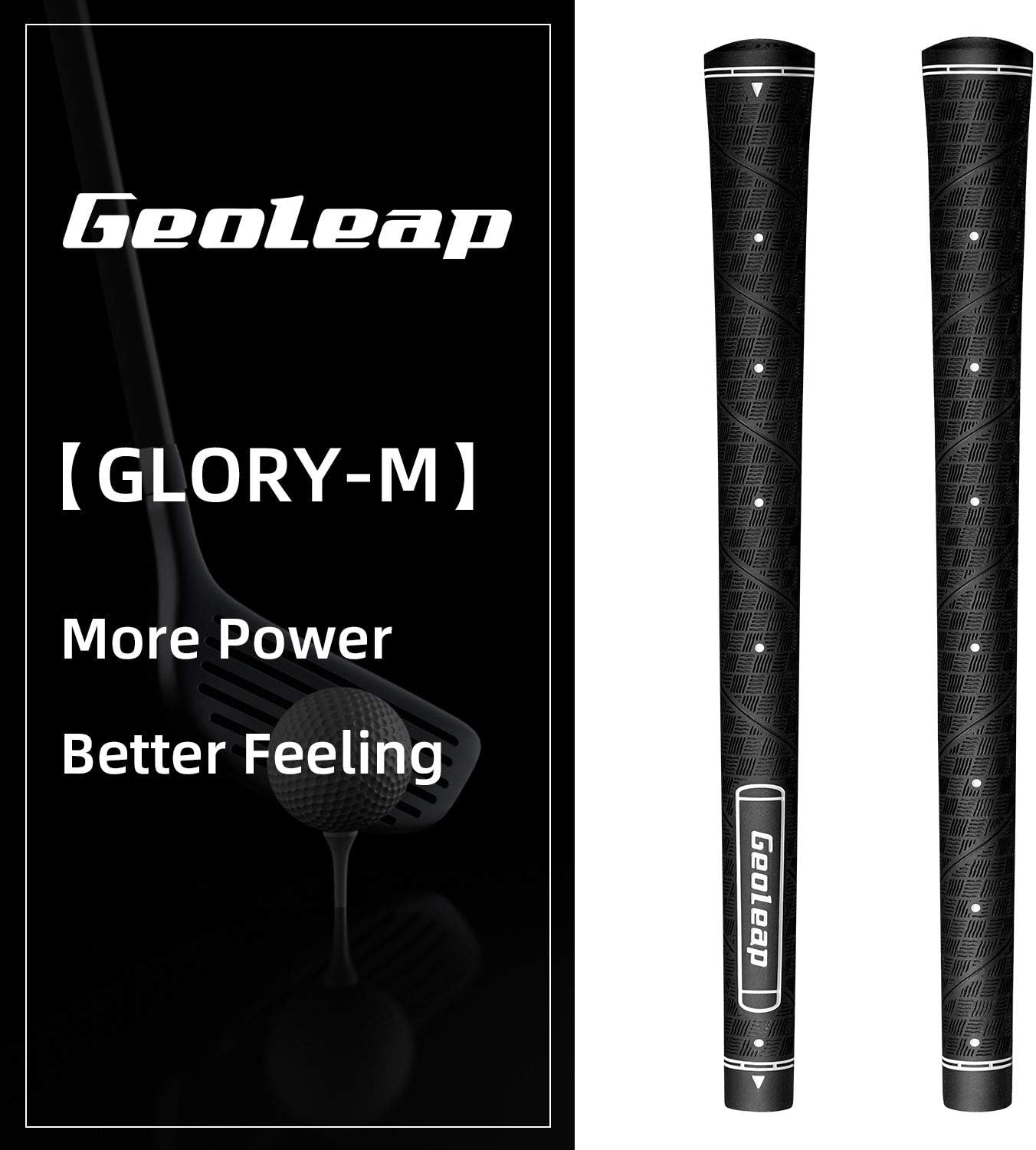Geoleap GloryM Golf Grips Set of 13 Memory Point assists Hand
