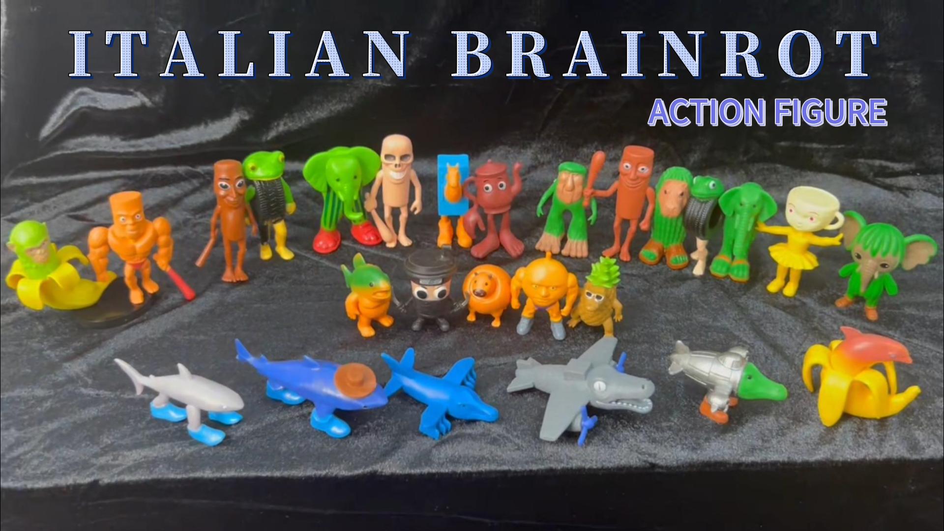 Amazon.com: ULTHOOL Tralalero Tralala Action Figure, 8PCS Italian