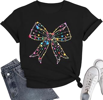 Cat Shirts for Women Butterfly Graphic Tops Dandelion T Shirt Womens Vacation T-Shirt Nature Lover Tee
