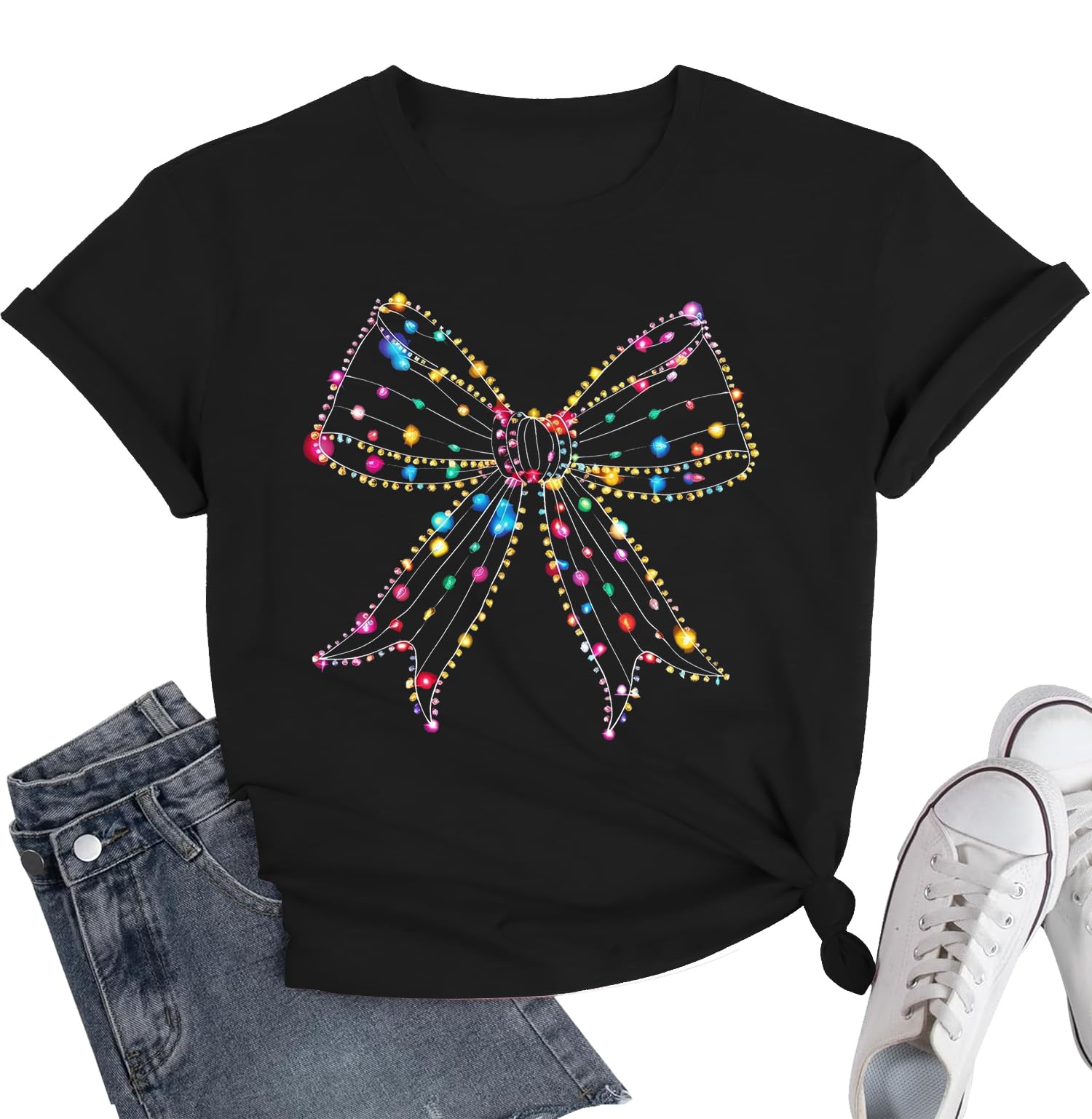 Cat Shirts for Women Butterfly Graphic Tops Dandelion T Shirt Womens Vacation T-Shirt Nature Lover Tee