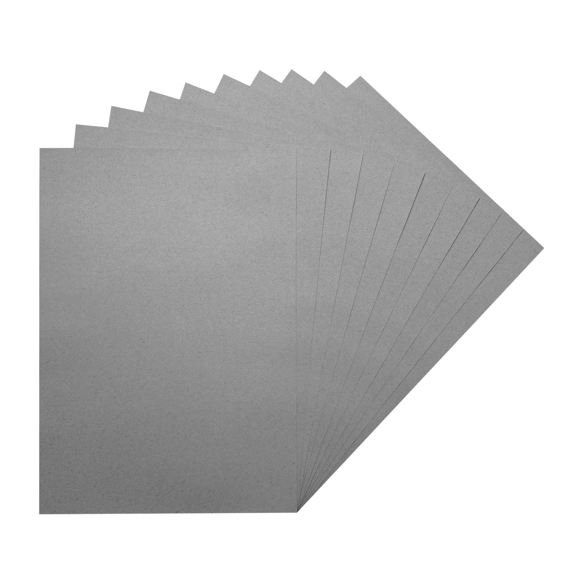 Janrax Grey Pack Of 100 A5 Coloured Paper 75Gsm Sheets