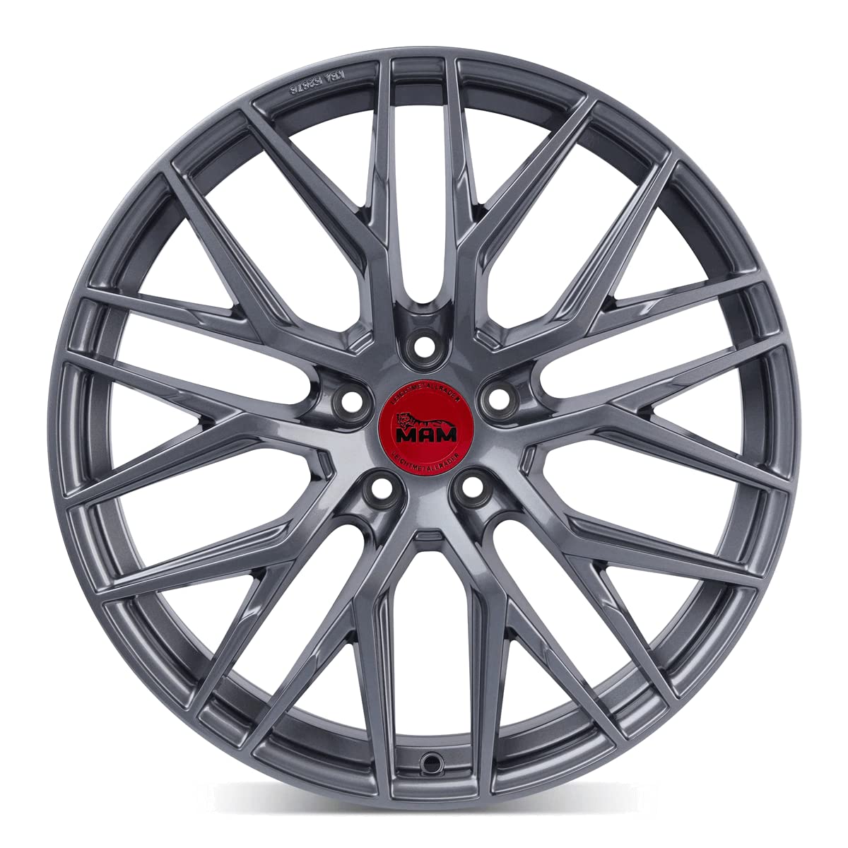MAM RS4 7.5JX17 5/112 ET35 66.6 PALLADIUM PAINTED Alufelge