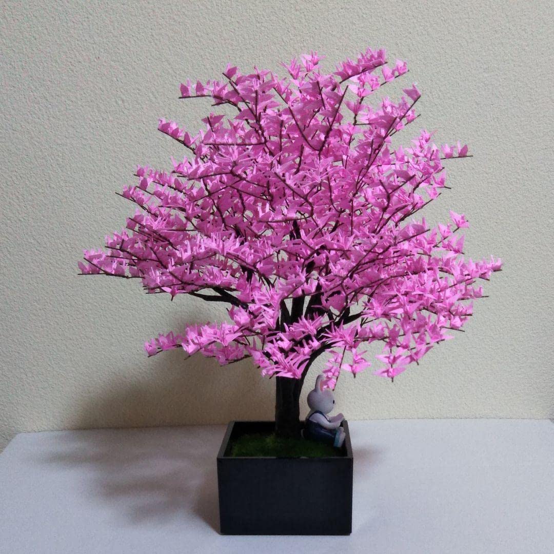 Amazon.co.jp: 折り鶴 盆栽 桜 盆栽 : おもちゃ