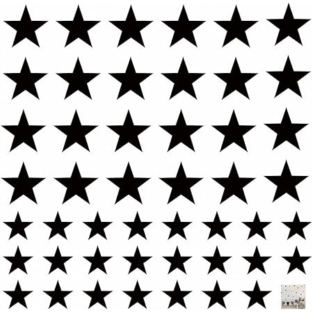 Amazon ウォールステッカー 星 スター 子供部屋 北欧 装飾 飾り 60 60cm シール式 装飾 おしゃれ 壁紙 はがせる 剥がせる カッティングシート Wall Sticker 雑貨 ガラス 窓 Diy プチリフォーム Wsm Ds ウォールステッカー オンライン通販