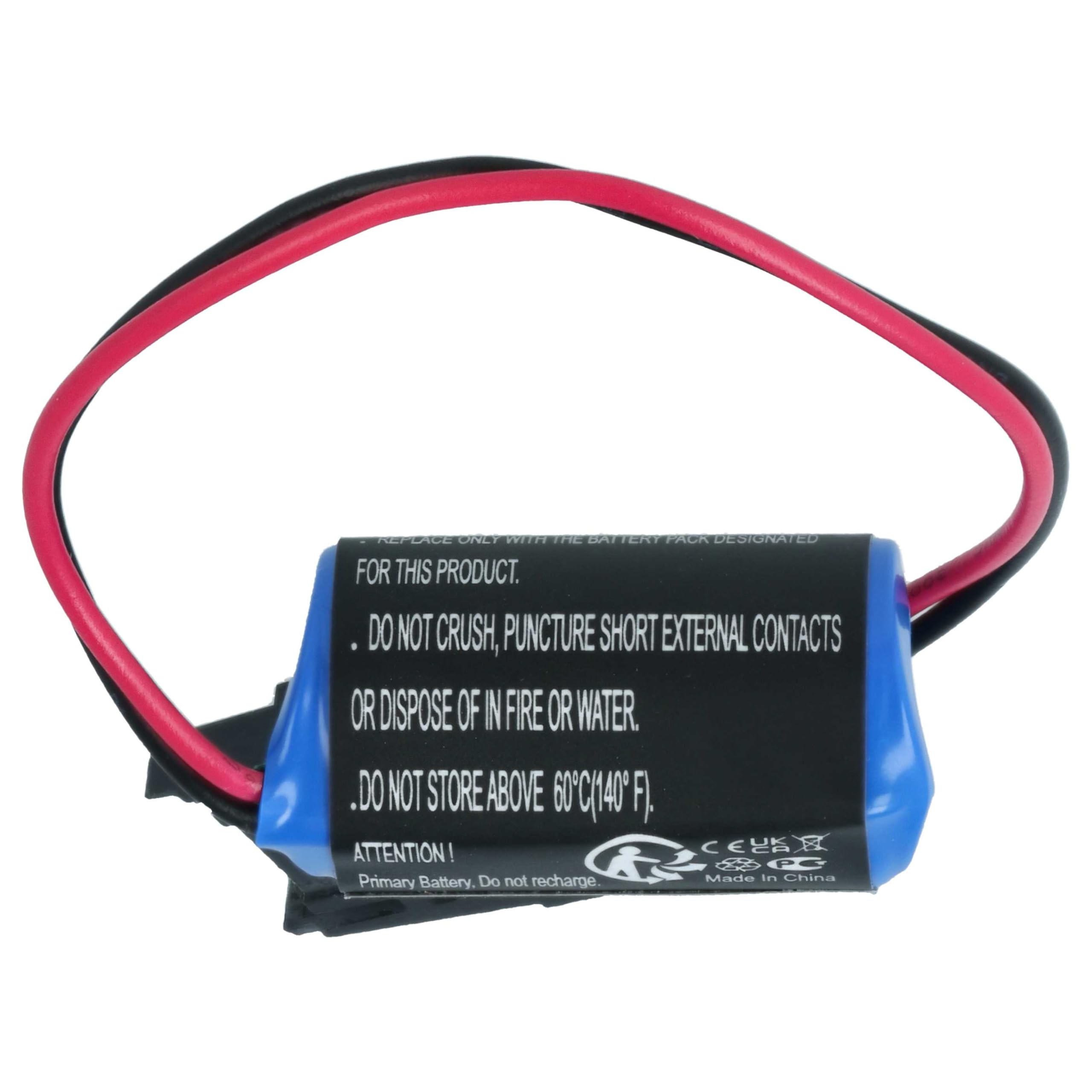vhbw 5X batería Compatible con Allen Bradley ControlLogix Logix 5563 Controlador de periférico (1000 mAh, 3 V, Li-MnO2)