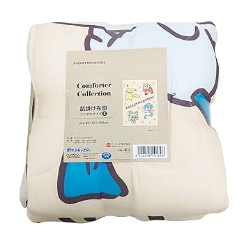 Amazon｜MORIPiLO ポケモン 夏用掛け布団 ピカチュウ ニャオハ
